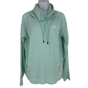 Under Armour Loose Featherweight Funnel Neck Sweatshirt 1305498 Size M